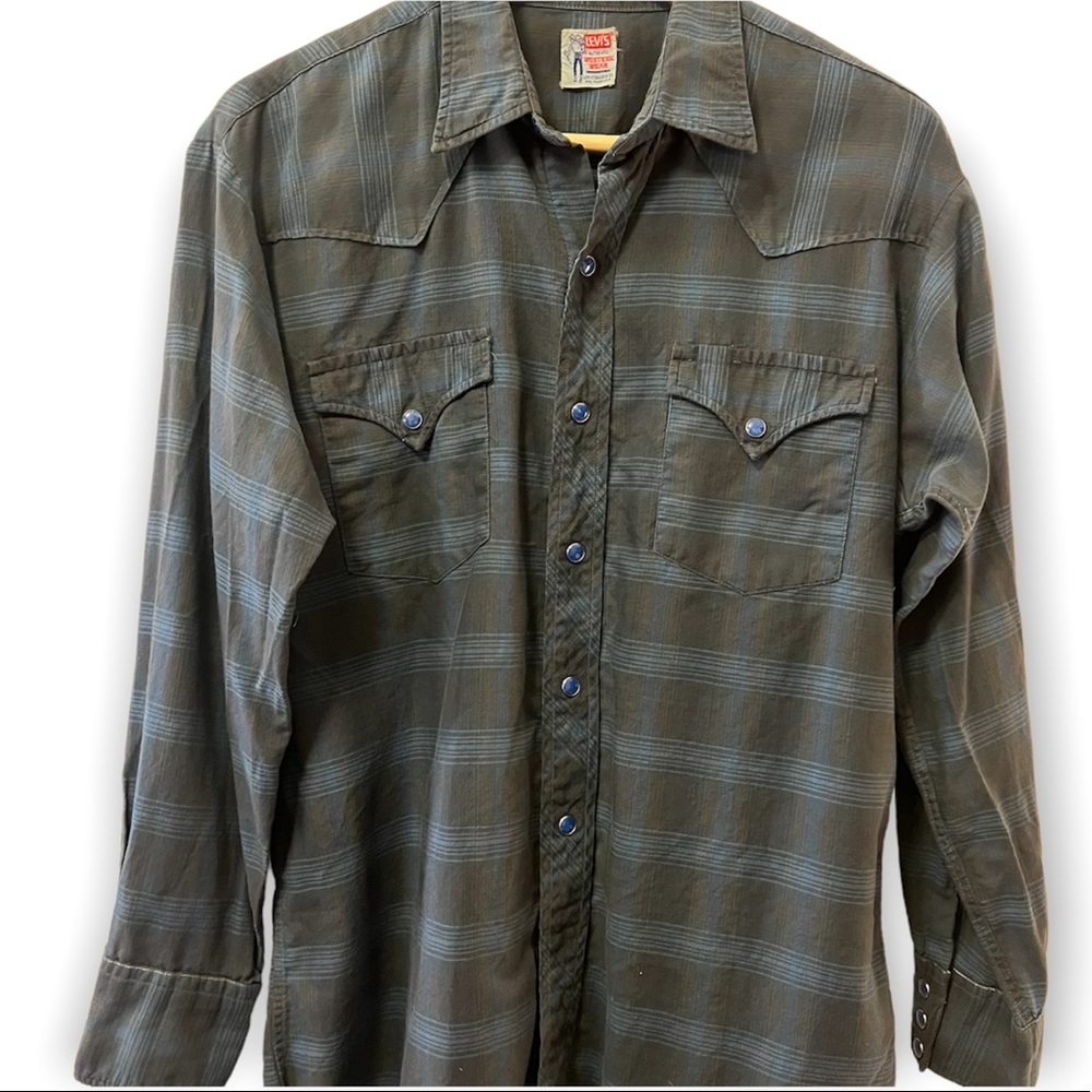 Vintage | Levi’s Pearl Snap Western Shirt